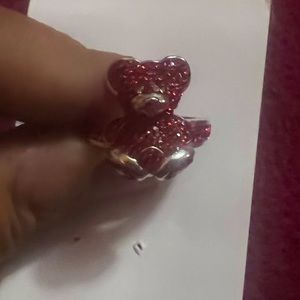 🐻 Bear silver 925 Plata Ring size 8